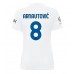 Inter Milan Marko Arnautovic #8 Borte Drakt Dame 2023-24 Kortermet